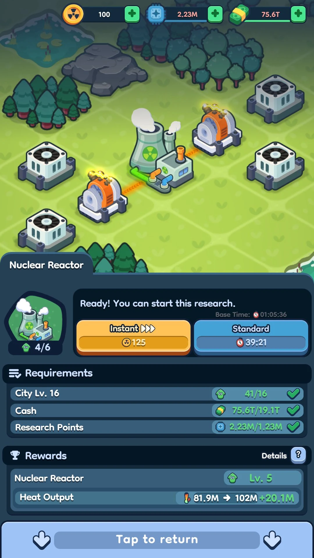 Reactor 2: Idle Nuclear Tycoon screenshot